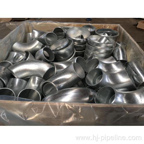 DN80 long radius galvanized pipe elbow